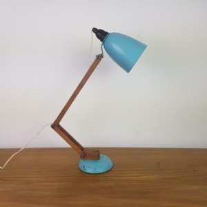 turquoise desk lamp