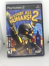Destroy All Humans 2 Sony Playstation 2 PS2  Comes w/ Case Tested