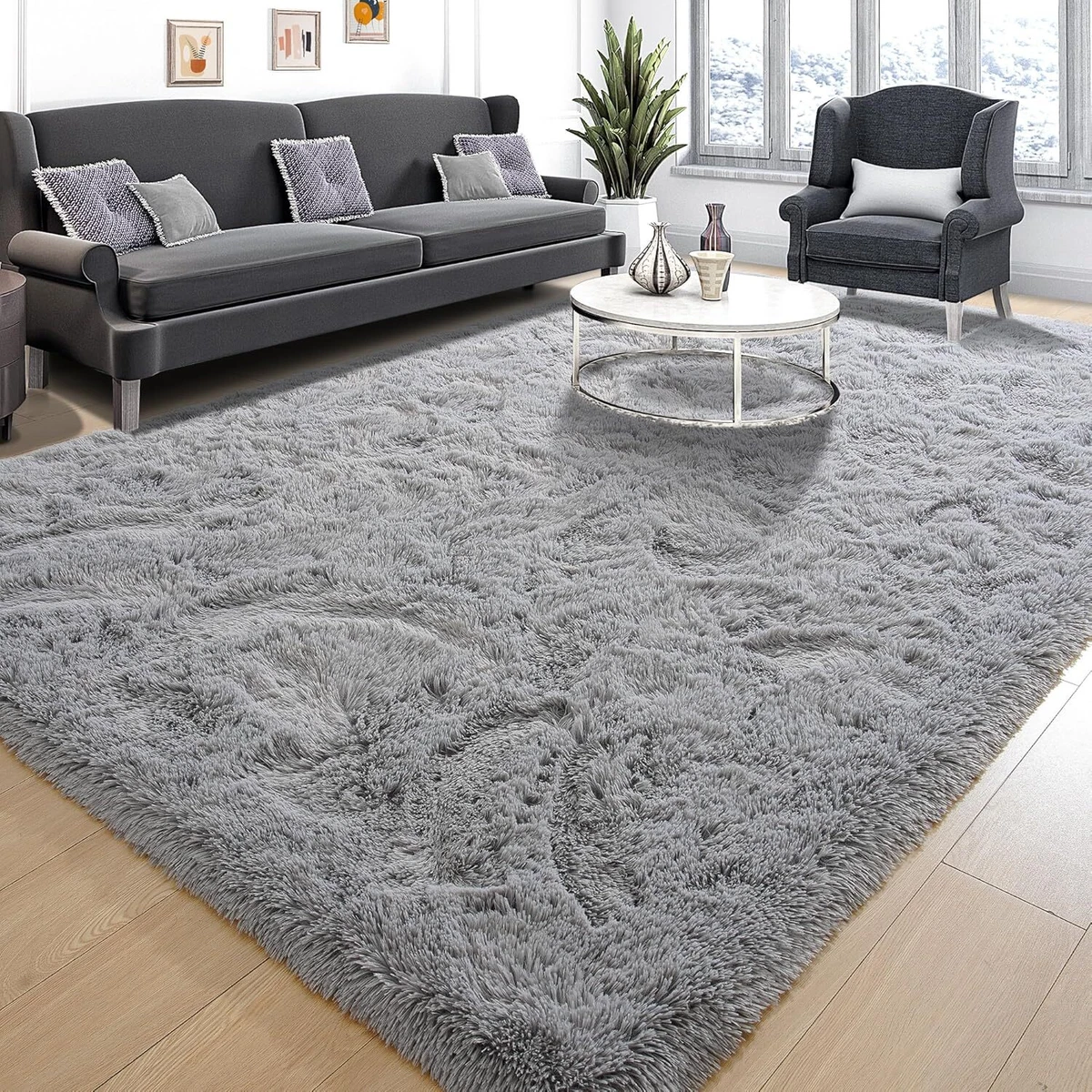 Cool Rug Flauschige Teppich Langflor Hochflor Shaggy Flokati Fußmatte Läufer Wohnzimmer E Nike Teppich