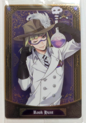 TWISTED WONDERLAND Rook Hunt Wafer Card BNDAI  Japan TCG Unopened F/S