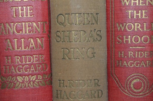 Antique H. Rider Haggard Set – The Ancient Allan, Queen Sheba’s Ring -1909 - Imagen 3 de 23