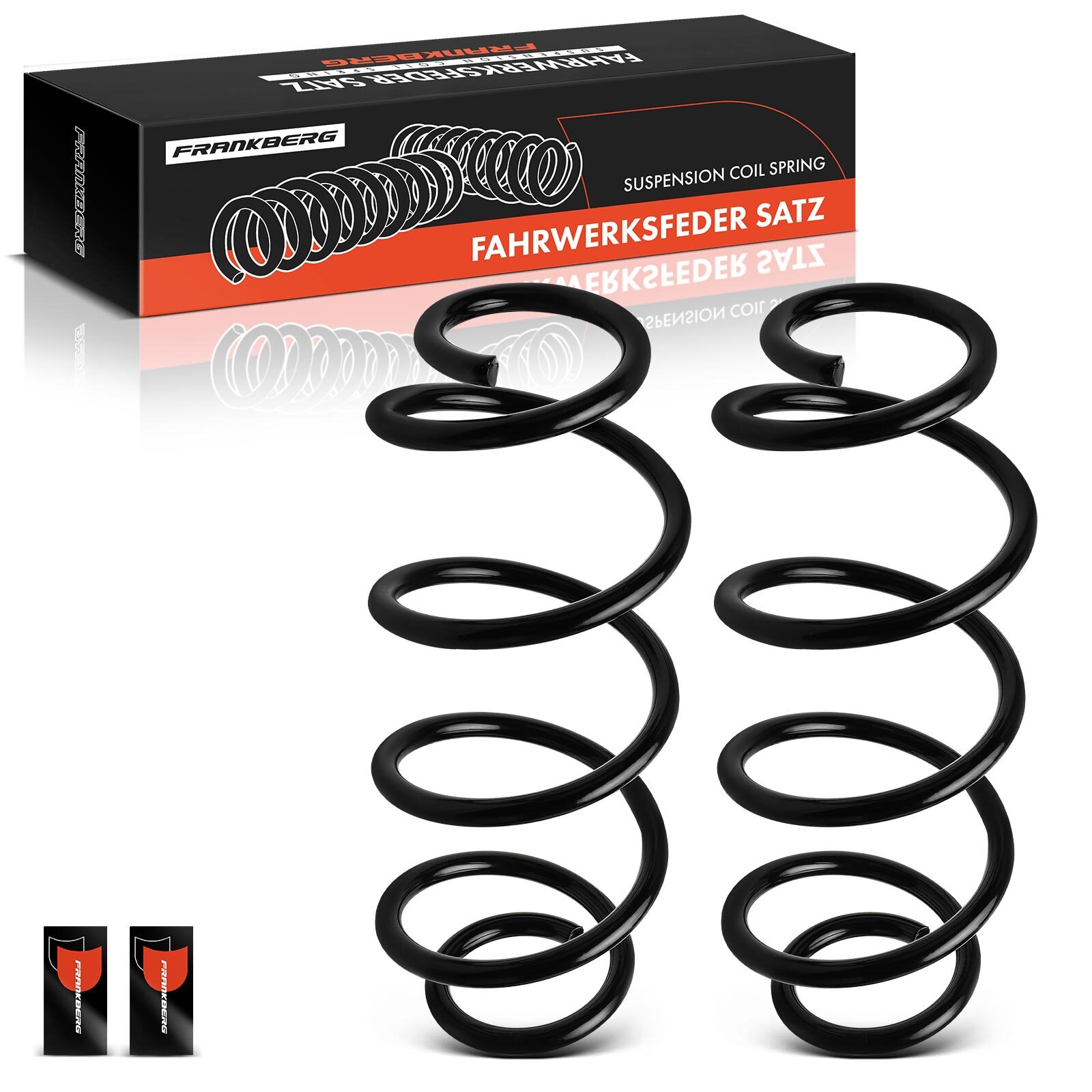 FRANKBERG 2x Coil Spring Set for Suzuki Swift III 2010-2024 Rear RA6252 SP4015