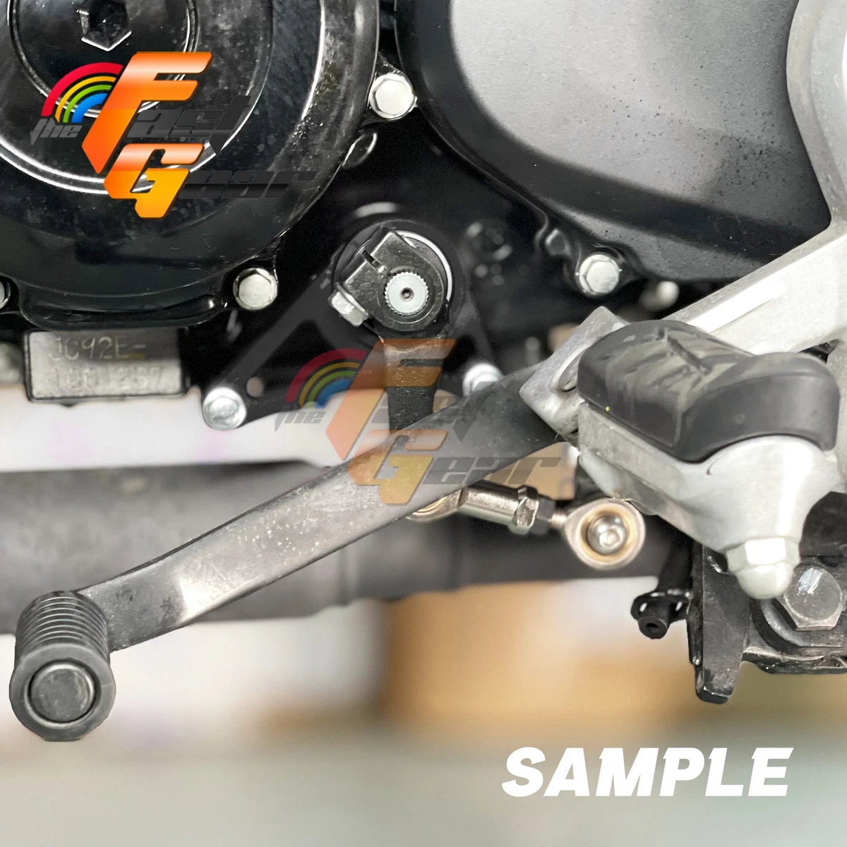 Black CNC Gear Shift Arm Support For Honda Monkey 125 2021 2023 21 22 23