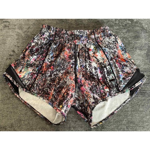 Lululemon Multi Color Hotty Hot Shorts 