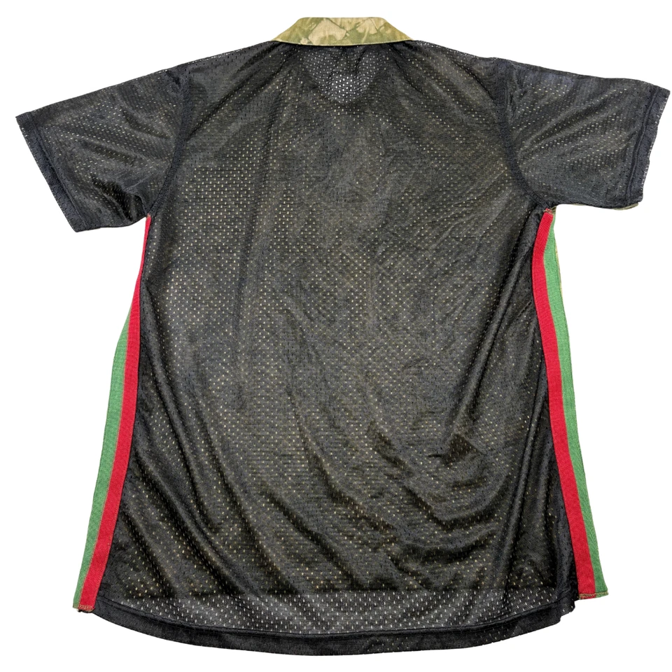 Camisa Polo De Colección Citron Santa Monica Para Hombres M Tie Dye Malla Espalda Logo Camuflaje Dragón Foto 3 de 4