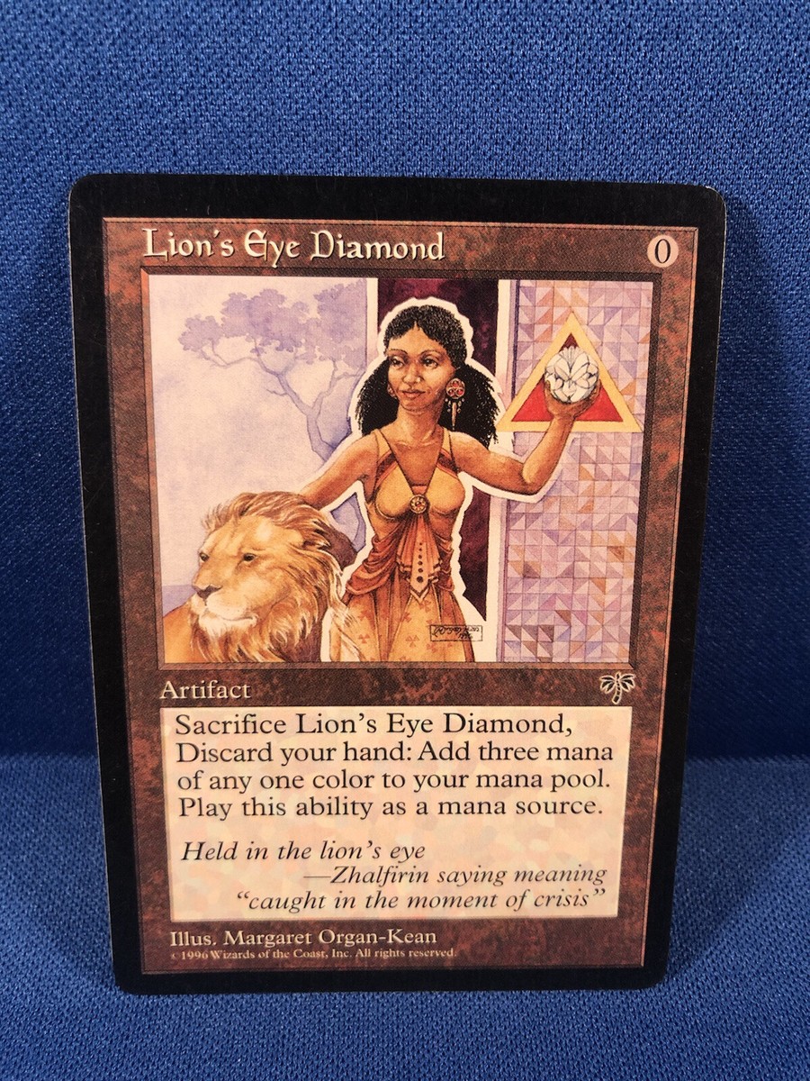 Magic the Gathering Mirage - Lion's Eye Diamond MTG wizards