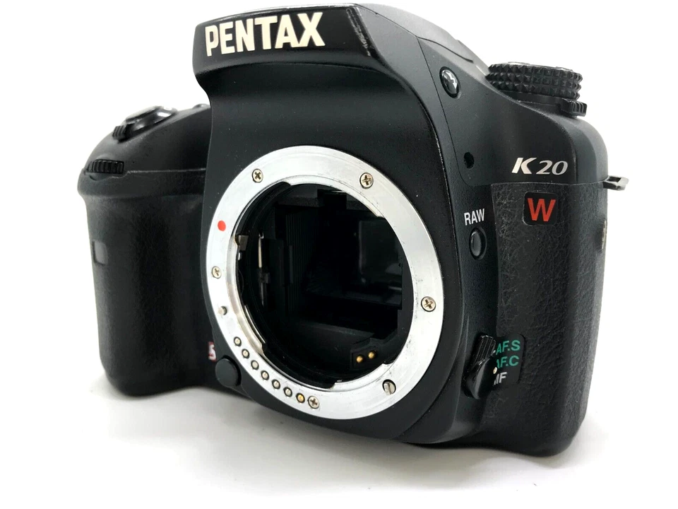 PENTAX Pentax K K20D W digitale 14,6-MP-Spiegelreflexkamera schwarz unterstüt... - Bild 2 von 4