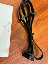 Corsair hx1200 RM1000X RM850X RM750X Corsair 6 Pin to 3x SATA Drive Cable