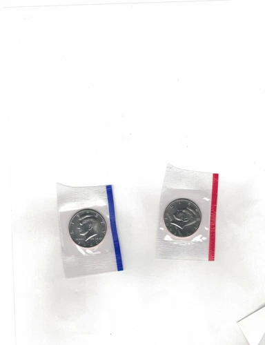 2002 P+D KENNEDY HALF UNCIRCULATED STILL IN MINT CELLO L@@K