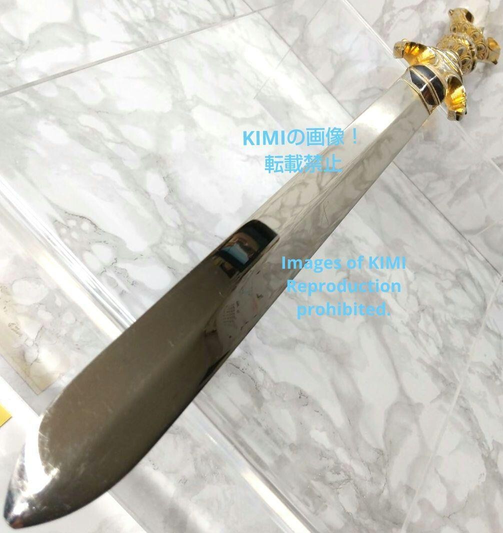 kurikara Kurikara,Vajra,Acala sword,Treasure sword,40.2 cm made of brass