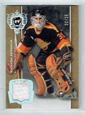 07-08 UD Upper Deck The Cup  Richard Brodeur  /25  Jersey