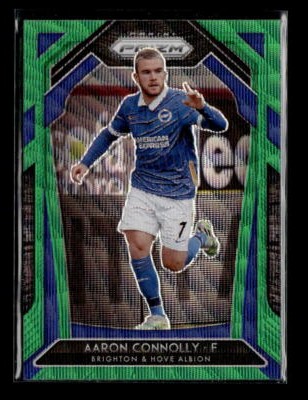 202021 Panini Prizm Green Wave Prizm Aaron Connolly Brighton Hove Albion