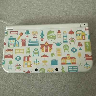 New Nintendo 3DS XL Animal Crossing Happy Home Designer Konsole ohne OVP TOP IPS