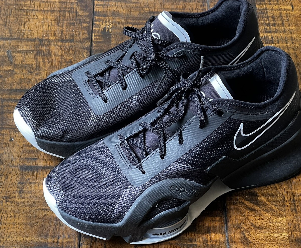 Nike Womens Nike Air Zoom SuperRep HIIT Training Shoe Black Sz 10  #DA9492-010