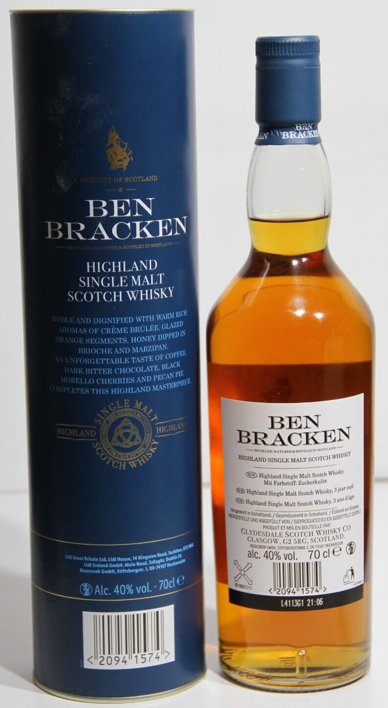 Ben Bracken (EUR 38,27/L) Highland Single
