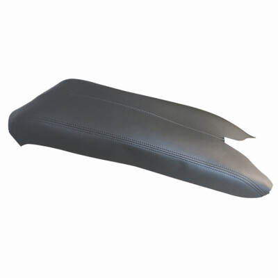 Black Microfiber Leather Center Console Lid Armrest Case for Acura 2007-2012 RDX