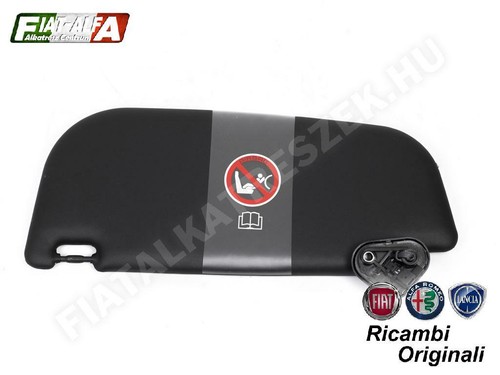SUN VISOR RIGHT SIDE Black 735350962 Alfa Romeo 147 New Original - Picture 3 of 4