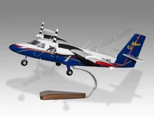 De Havilland Twin Otter Winair Desk Wood Airplane New Model Large Scale 1/48