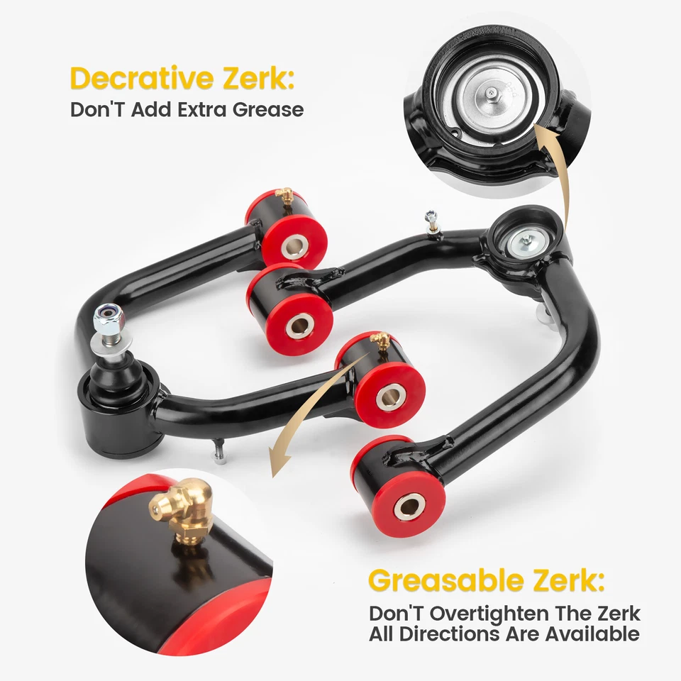 05-22 KIT ESPACIADORES NIVELADORES ELEVACIÓN DELANTERA TOYOTA TACOMA 3" CON BRAZOS DE CONTROL SUPERIORES Foto 2 de 4