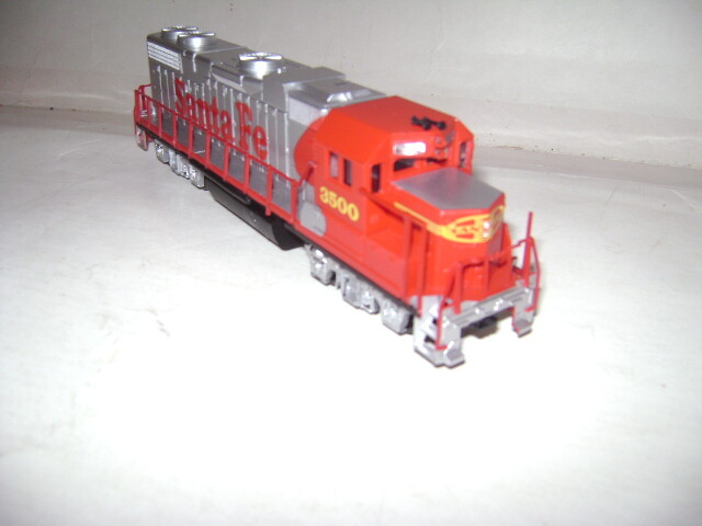 【中古】 Starlight FritzRenold VINTAGE SANTA FE 3500 RED SILVER LIFE LIKE LOCOMOTIVE TRAIN