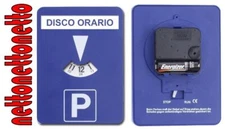 Disco Orario Elettronico/Automatico con Etichetta in Italiano