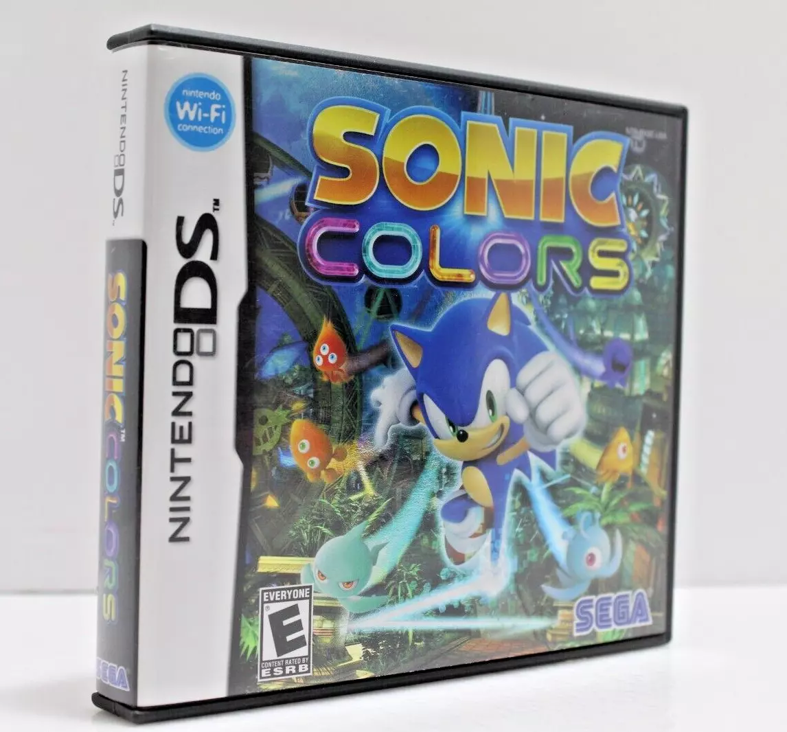 Sonic Colors - Nintendo DS, 2009 - No Game Cartridge