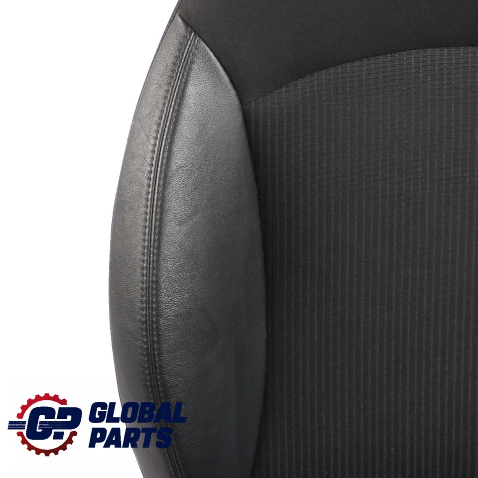 Mini Cooper R55 R56 LCI Sport Siege avant gauche en tissu noir cuir noir - Photo 4/4