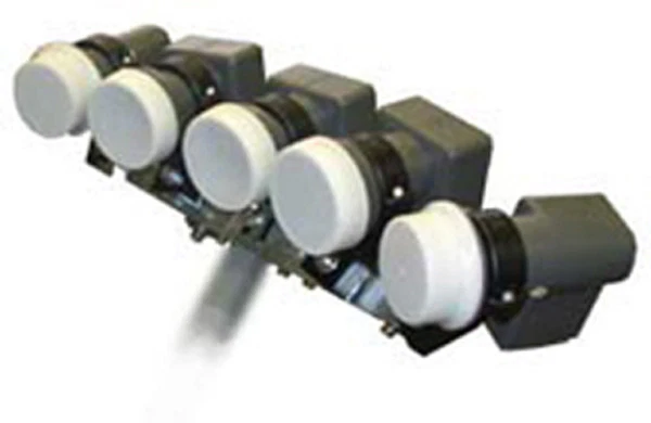 2 LNB ADD ON BRACKET HOLDERS MULTIPLE LNBFs to Offset FTA Ku Satellite Dish - Image 3 of 4