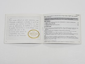 Super Spike V 'Ball Authentic Original NES Nintendo Manual Only