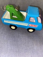 Vintage Buddy L Tow Wrecker Truck Nice Blue And Green Japan