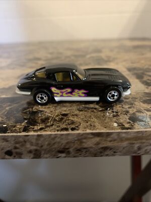 1979 HOT WHEELS Diecast Black  63 1963 Chevy Corvette Split Window Stingray