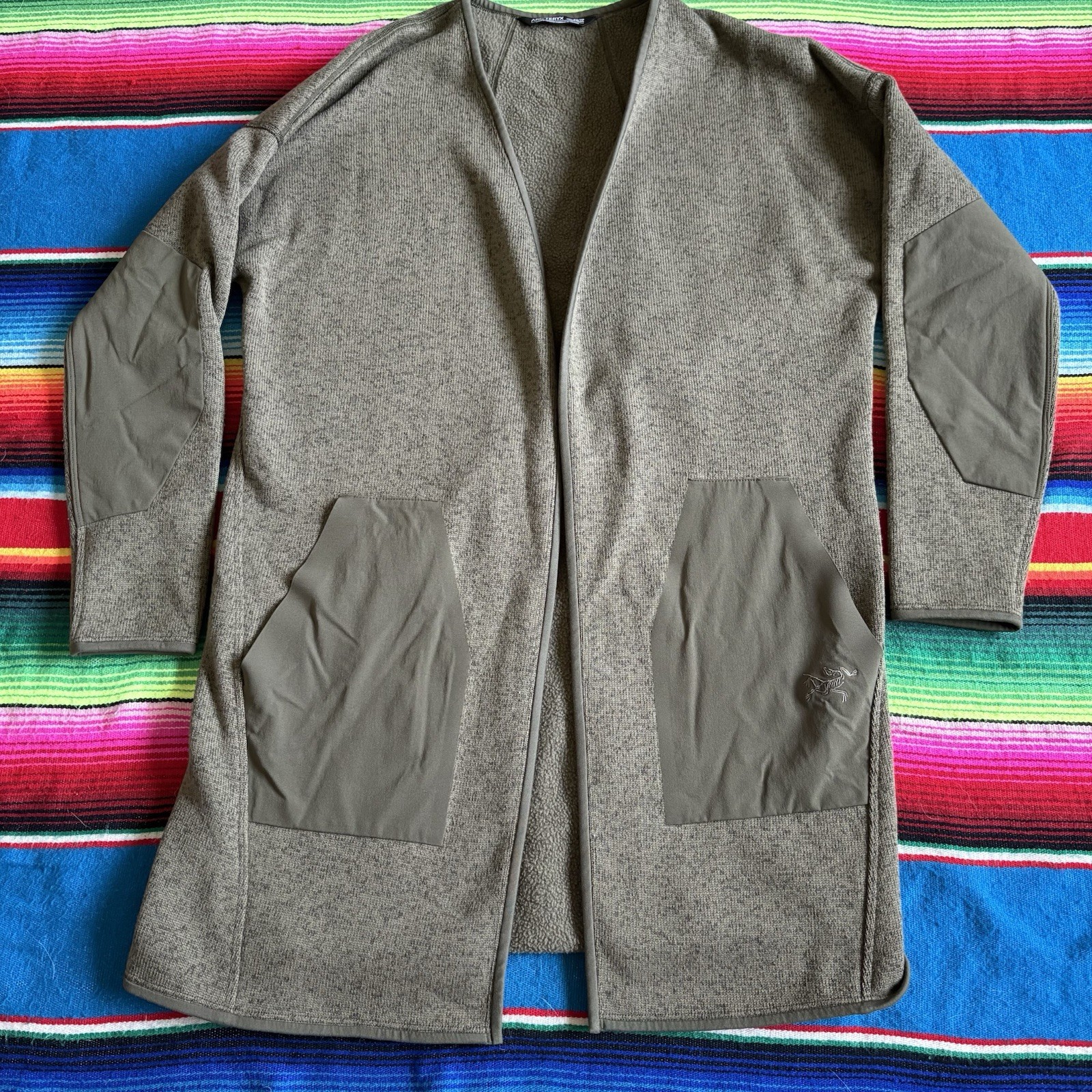 ARC'TERYX Arcteryx Cardigan Donna Extravert Longline Verde Taglia XS
