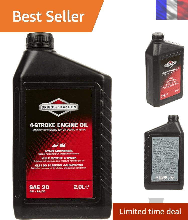 Huile SAE 30 solution anti surchauffe pour moteur 4 temps thermique 2L