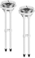 2 Pack Dual Flush Toilet Push Button Replacement, 48mm/1.89 inch Toilet Tank But