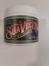 Suavecito Matte Pomade 4 oz. Can Medium Hold No Shine Natural Texture Hairstyles