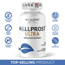 HALLPROST ULTRA Prostate Health Complex Urinary Tract  Bladder Support 60 Count