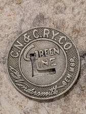 Kentucky Covington Green Line Token Kentucky Covington Green Line Token