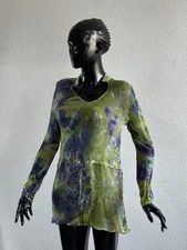 Passport Vintage Mesh Dress Awesome Luxury Style Size 44