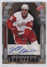 2009-10 Upper Deck Artifacts Autofacts Jonathan Ericsson #AF-JE Auto g2u