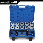 28PC Universal Press Pull Sleeve Kit Bush Bearing Removal Insertion Tool Kit Set