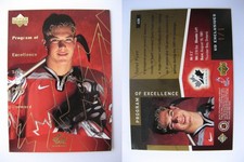 1998-99 Upper Deck Gold Exclusives Program of Excellence Taylor Pyatt 1/1 Canada