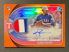 ⚾(pick) Texas Rangers 2025 Bowman CHROME (autos, relic, parallels)🔵🔴