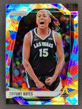 2024 Panini WNBA Prizm TIFFANY HAYES Silver Ice Prizm #81 Las Vegas Aces (C)