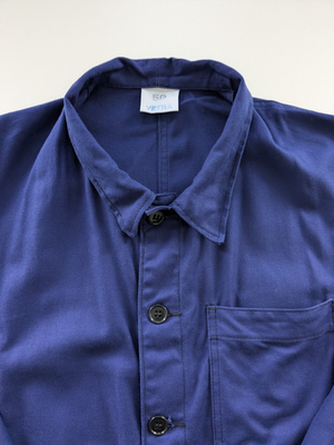 #ad blue VETRA French chore coat EU size 50 100% cotton C $70.00