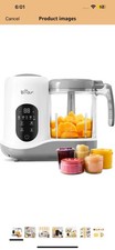 Bear Baby Food Blender Steamer Steam Blend Sterilize Self-Clean Water Reminder