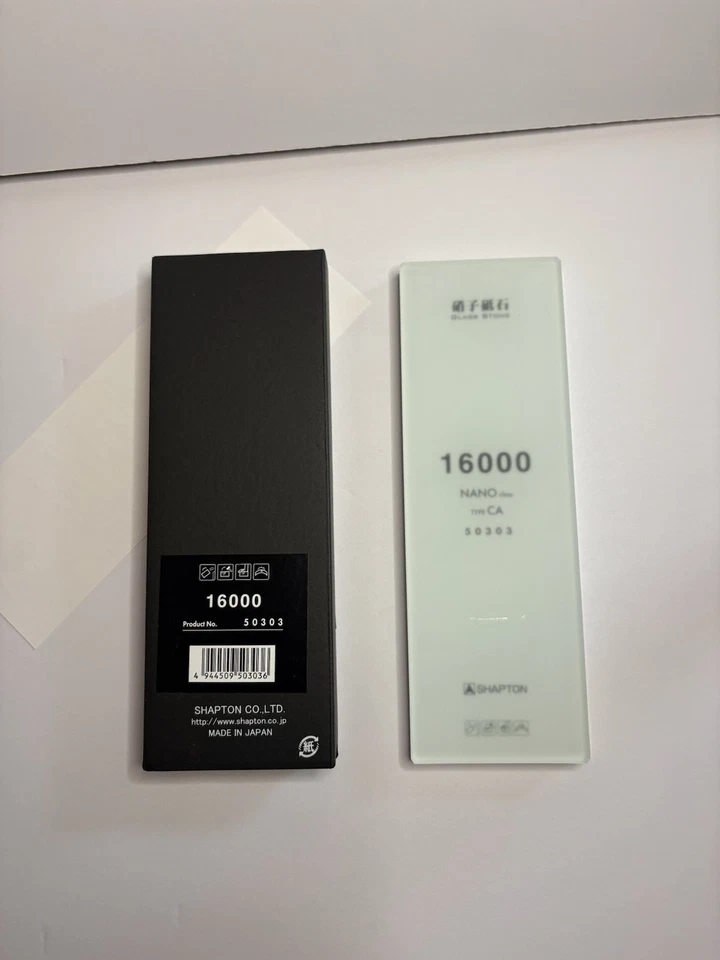 Piedra de vidrio Shapton 16000, 60303, serie HR negra Foto 3 de 3