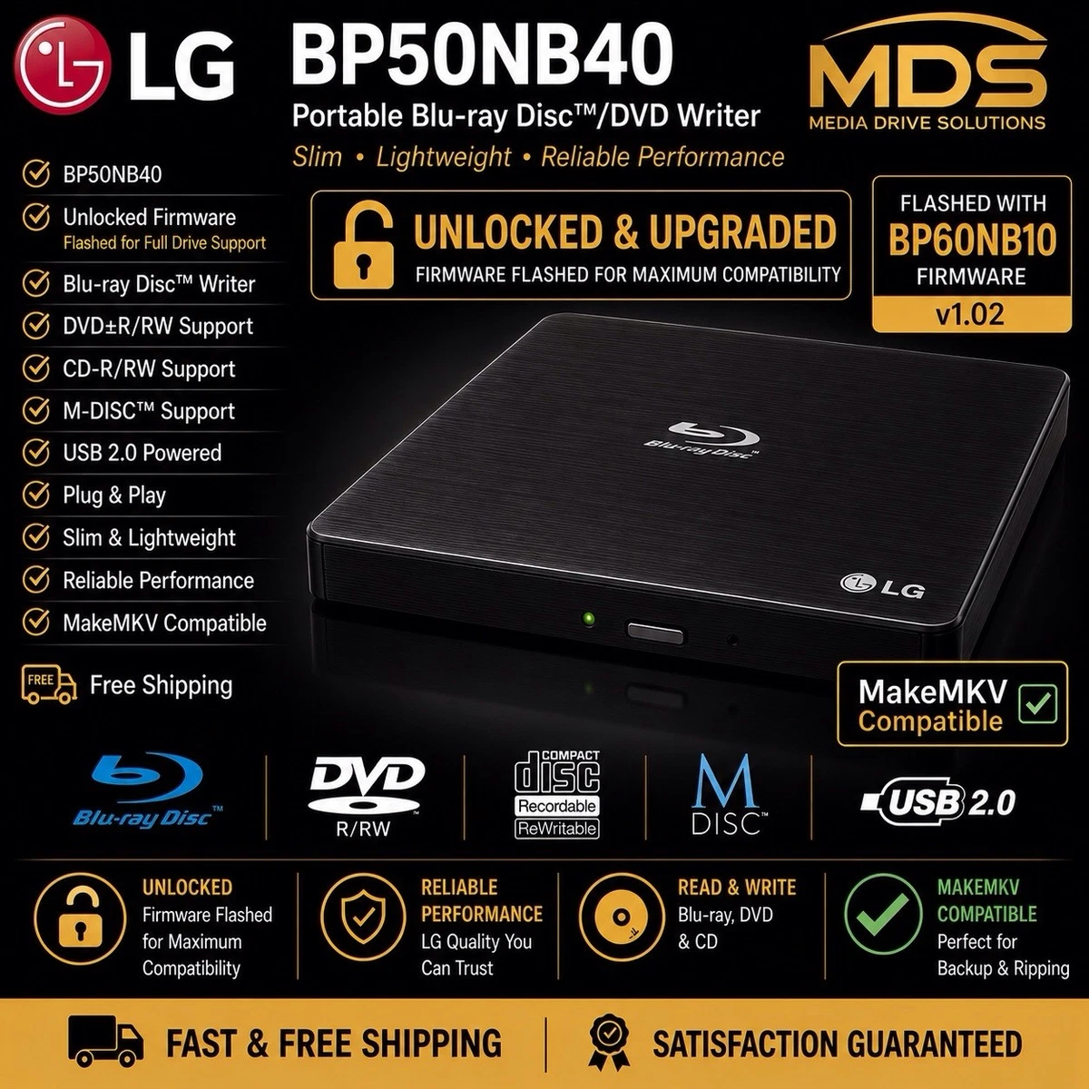 Blu-ray BD-ROM Blu-ray BD-RE CD, DVD & Blu-ray Drives for sale | eBay