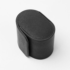 Leather Watch Storage Case Dustproof Protection Travel Box Single Presentation