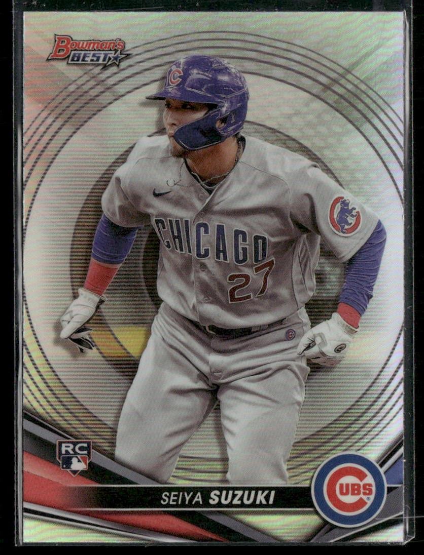 2022 Bowman's Best #41 Seiya Suzuki Refractor