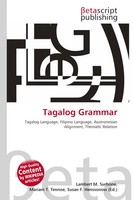 Tagalog Grammar Lambert M. Surhone (U. A.) Taschenbuch Englisch 2026
